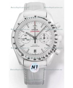 Omega Speedmaster Super Clone White Side of the Moon Ceramic Casing Watch 