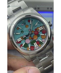 Rolex Oyster Perpetual REF# 124300 Celebration Dial in 41MM ETA 3230 Automatic Movement Watch 