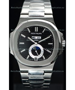 Patek Philippe Nautilus 5726A 1:1 Mirror Swiss Watch Black Dial