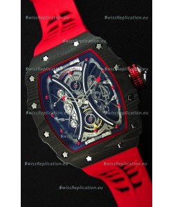 Richard Mille RM53-01 Pablo Mac Donough Red Carbon Case Swiss Replica Watch 