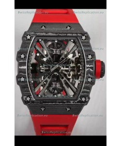 Richard Mille RM12-01 Carbon Fiber Case Genuine Tourbillon Movement 1:1 Mirror Replica Watch