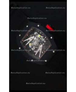 Richard Mille RM027 Tourbillon Rafael Nadal Edition Swiss Watch in PVD Casing