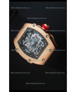 Richard Mille RM027 Tourbillon Rafael Nadal Edition Swiss Watch in 18K Rose Gold