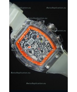 Richard Mille RM056-1 Tourbillon Felipe Massa Chronograh Orange Bezel Watch