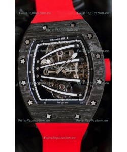 Richard Mille RM59-01 Genuine Tourbillon Movement in Black NTPT Carbon Casing