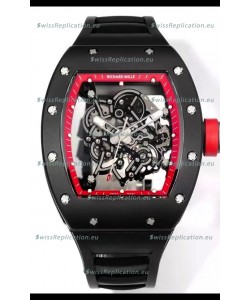 Richard Mille Super Clone RM055 Ceramic Casing with Genuine Tourbillon Watch 