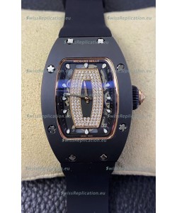 Richard Mille RM-07-01 DLC Coated Casing Ladies 1:1 Swiss Replica Watch