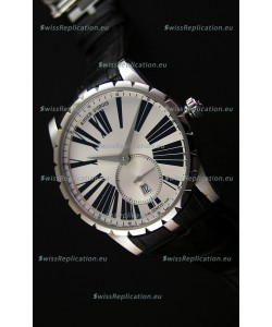 Roger Dubuis Excalibur RDDBEX0460 Steel White Swiss Replica Watch 