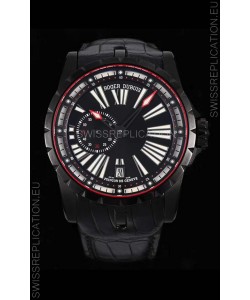 Roger Dubuis Excalibur DLC Coated Casing 1:1 Mirror Swiss Replica Watch