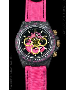 Rolex Daytona CHRONUSART Forged Cabon Casing 1:1 Mirror Replica Multicolored Dial