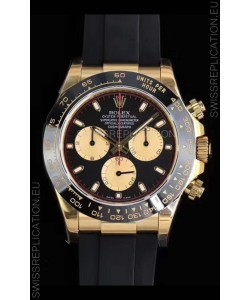 Rolex Daytona 116508 Yellow Gold Original Cal.4130 Movement - 1:1 Mirror 904L Steel Watch