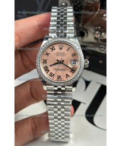 Rolex Super Clone Datejust ETA 2688 Movement 31MM Stainless Steel Case Champange Dial Watch