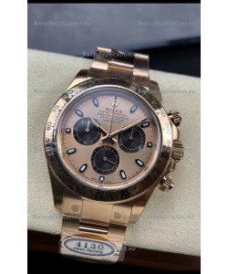 Rolex Cosmograph Daytona M116505-0009 Rose Gold Original Cal.4130 Movement - 904L Steel Watch