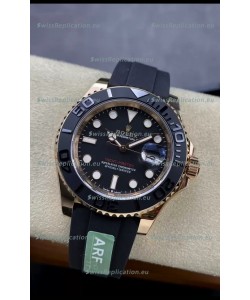 Rolex Yachtmaster m126655 Rose Gold 40MM Cal.3135 Swiss 1:1 Ultimate 904L Steel Watch