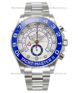 Rolex Yachtmaster II Stainles Steel Ref.116680 1:1 Mirror Replica Watch 904L Steel 