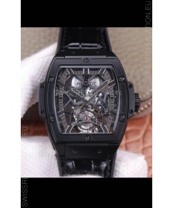 Hublot Masterpiece MP Edition Genuine Tourbillon Swiss Replica Watch in PVD Coating