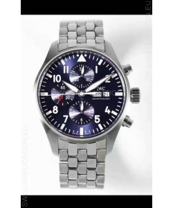 IWC Pilot Chronograph Le Petit Prince Edition Blue Dial 1:1 Mirror Replica Watch