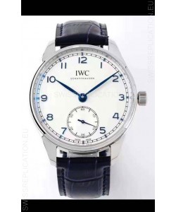 IWC Portofino Automatic 1:1 Mirror Quality White Dial Steel Casing Swiss Replica Watch
