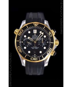 Omega Seamaster Co-Axial Master Chronometer Chronograph Yellow Gold 44MM 1:1 Mirror Replica