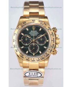 Rolex Cosmograph Daytona 116508 Yellow Gold Original Cal.4130 Movement - Improved Ultimate 904L Steel Watch