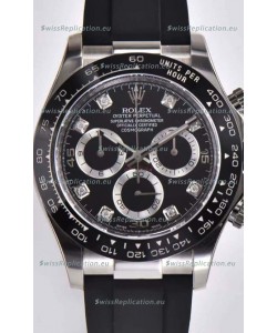 Rolex Cosmograph Daytona 116509 Black Dial Cal.4130 Movement - 904L Steel Watch