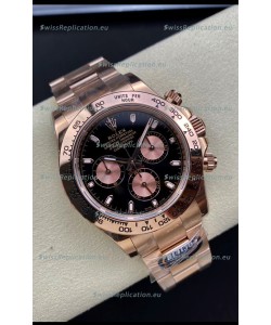 Rolex Daytona 116505 Rose Gold Original Cal.4130 Movement - 1:1 Mirror 904L Steel Watch