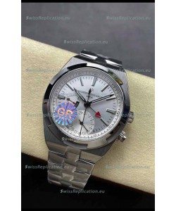 Vacheron Constantin Overseas Dual Time Stainless Steel 1:1 Mirror Swiss Replica Steel Dial
