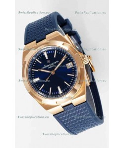 Vacheron Constantin Super Clone Overseas Edition Rose Gold Casing Rubber Strap