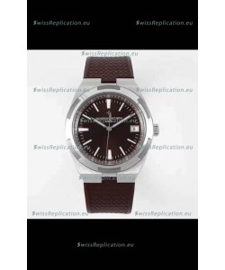 Vacheron Constantin Overseas 1:1 Mirror Swiss Replica Watch in Brown Strap