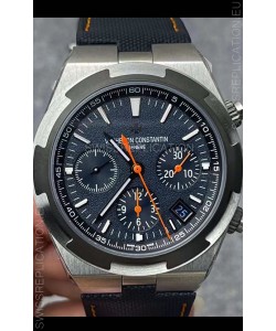 Vacheron Constantin Overseas Chronograph Swiss Replica Watch in Titanium Casing