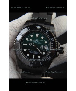 Rolex Sea Dweller Japanese Movement Replica Watch Green Dial 43MM