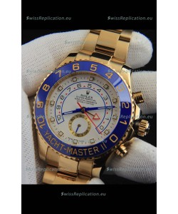 Rolex Yachtmater II Japanese Movement Replica Watch 44M Rose Gold