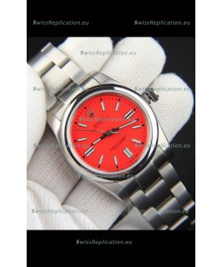 Rolex Oyster Perpetual Japanese Movement Replica Watch 36MM - Red Dial