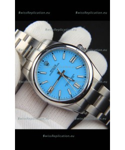 Rolex Oyster Perpetual Japanese Movement Replica Watch 41MM - Tiffany Blue Dial