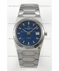 Vacheron Constantin Historiques 222 Super Clone 37MM Steel Casing Watch in Blue Dial