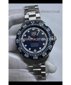 Tag Heuer Formula 1 Blue Dial Automatic Movement Japanese Replica Watch 