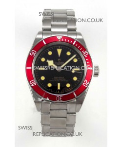 Tudor Black Bay 41 Black Dial Red Bezel Oyster Super Clone Watch 