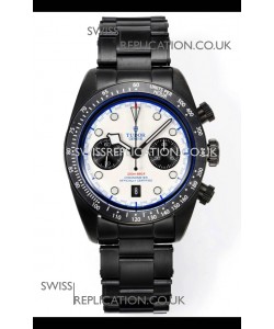 Tudor Heritage Black Bay Chrono White Dial Super Clone Watch 41MM