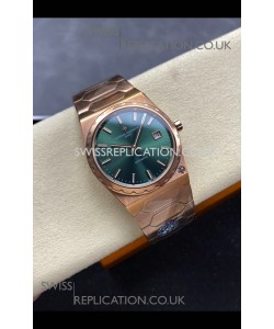 Vacheron Constantin Historiques 222 Rose Gold Green Dial Super Clone Watch 