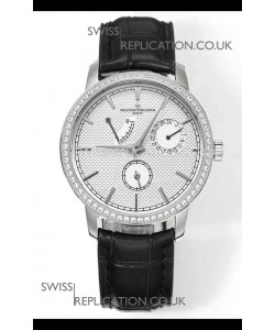 Vacheron Constantin Traditionnelle 83520 Diamonds White Dial Super Clone Watch 